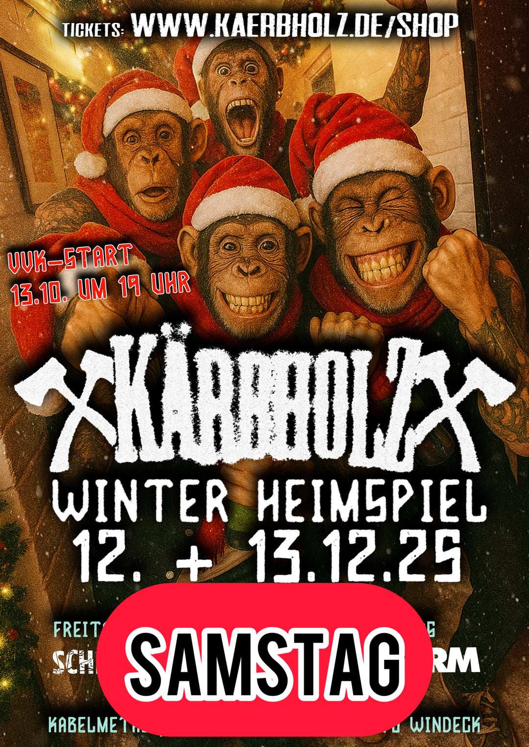 Winterheimspiel Samstag 13.12.2025