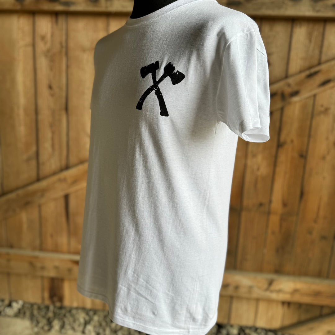 T-Shirt "Axt-weiß"