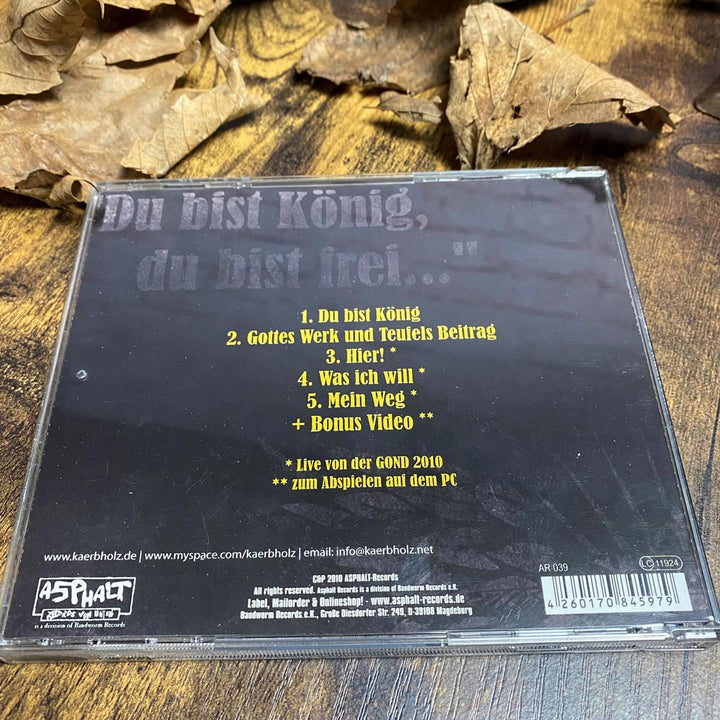 CD Single "Du bist König"