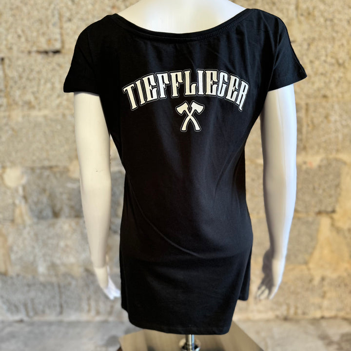 GirlyShirt "Tiefflieger Schwarzweiß"