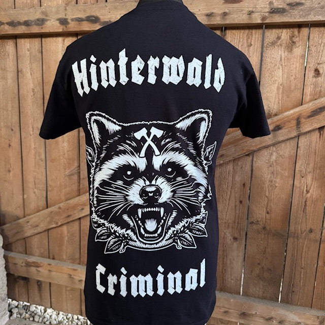 T-Shirt "Waschbär"
