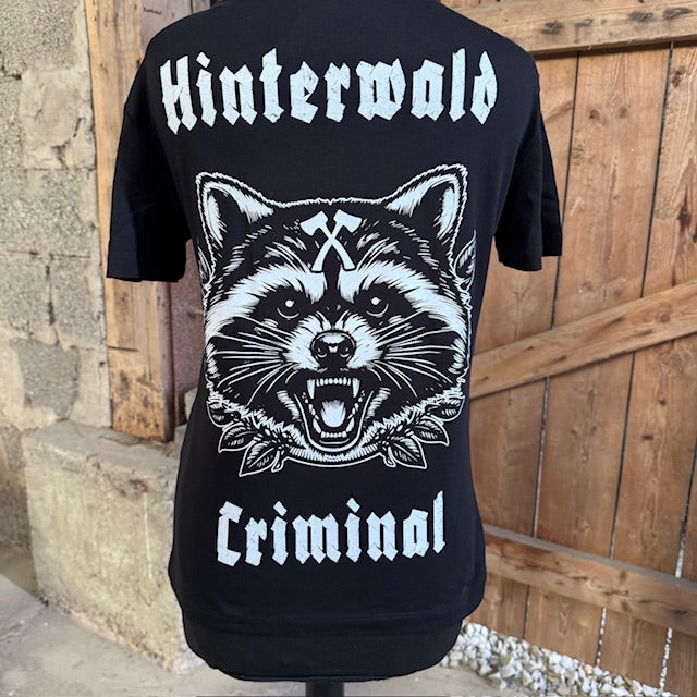 GirlyShirt "Waschbär"