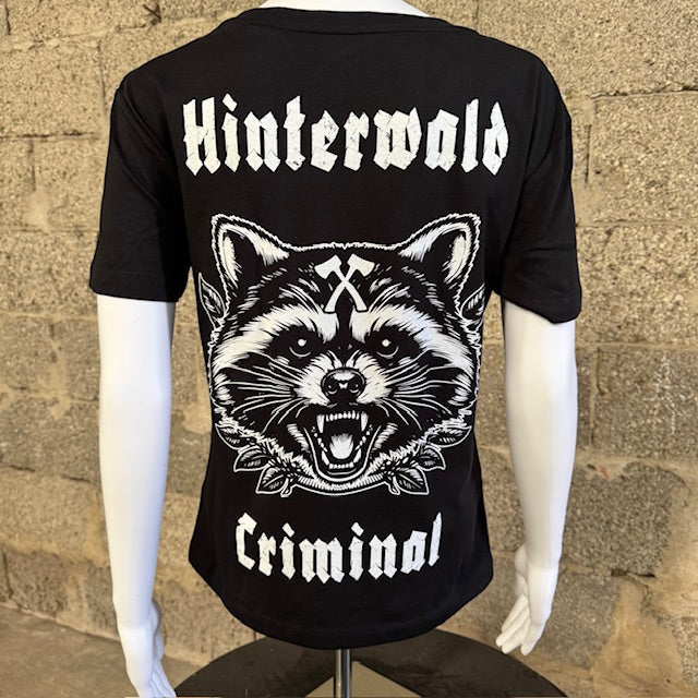 GirlyShirt "Waschbär"
