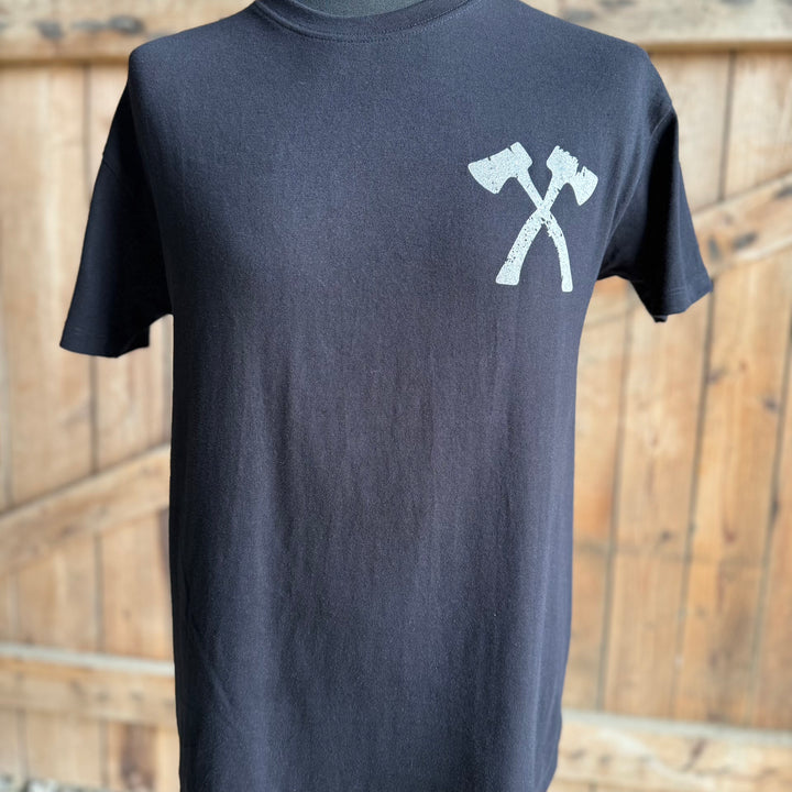 T-Shirt "Axt-schwarz"