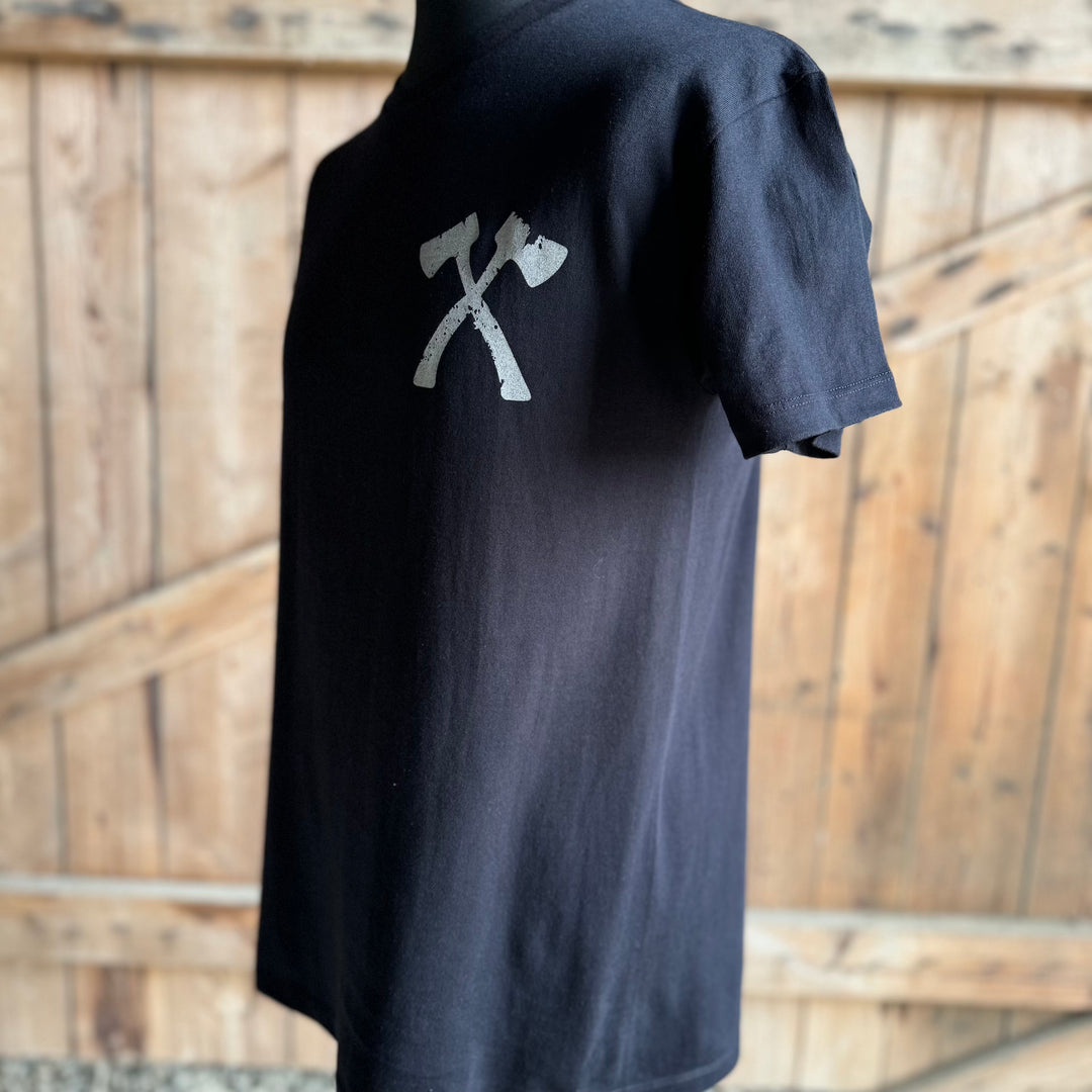 T-Shirt "Axt-schwarz"