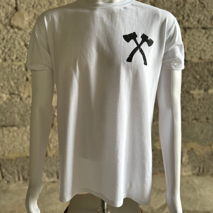 T-Shirt "Axt-weiß"