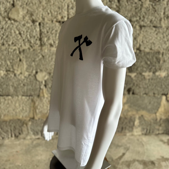 T-Shirt "Axt-weiß"