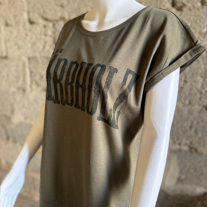 GirlyShirt "Vollgas (olive)