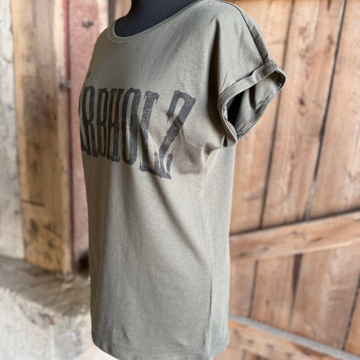 GirlyShirt "Vollgas (olive)