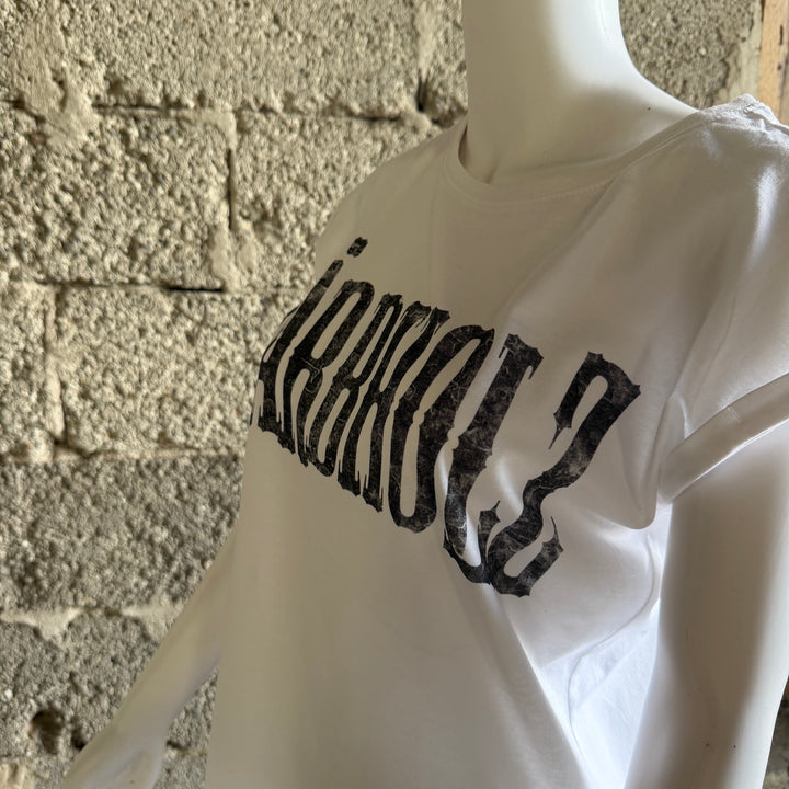 GirlyShirt "Vollgas (weiß)