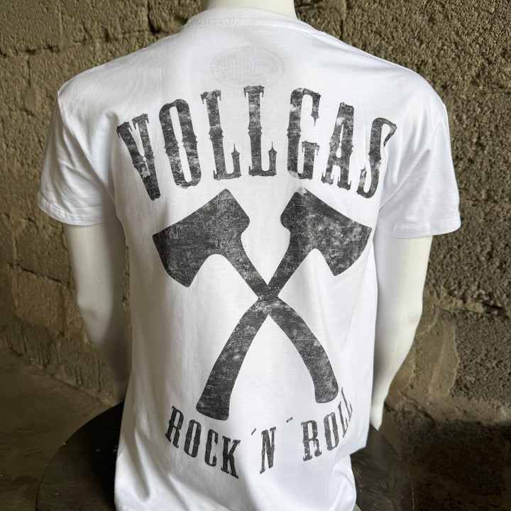 GirlyShirt "Vollgas (weiß)