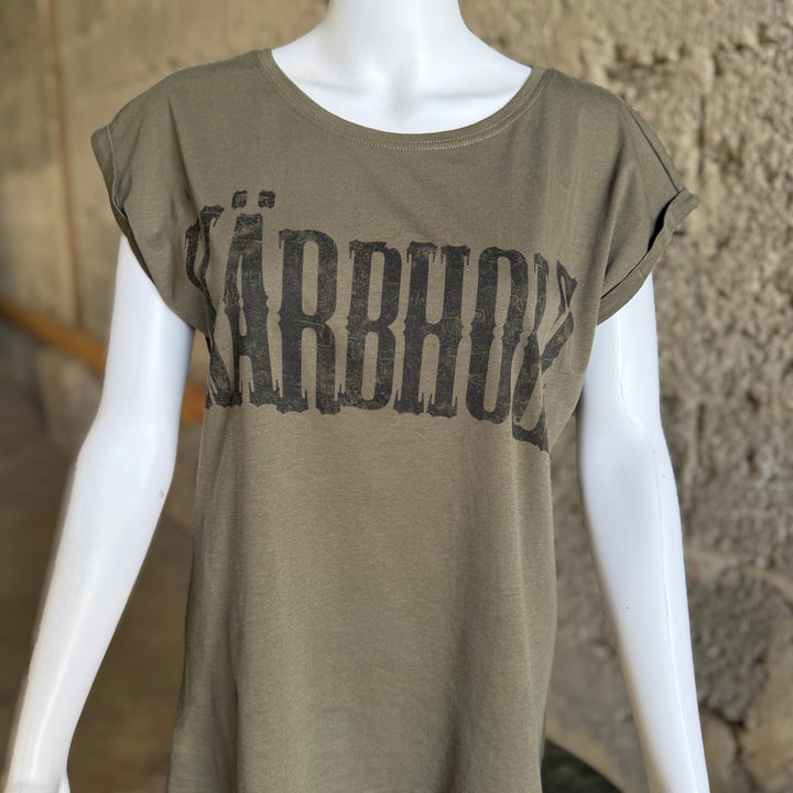 GirlyShirt "Vollgas (olive)