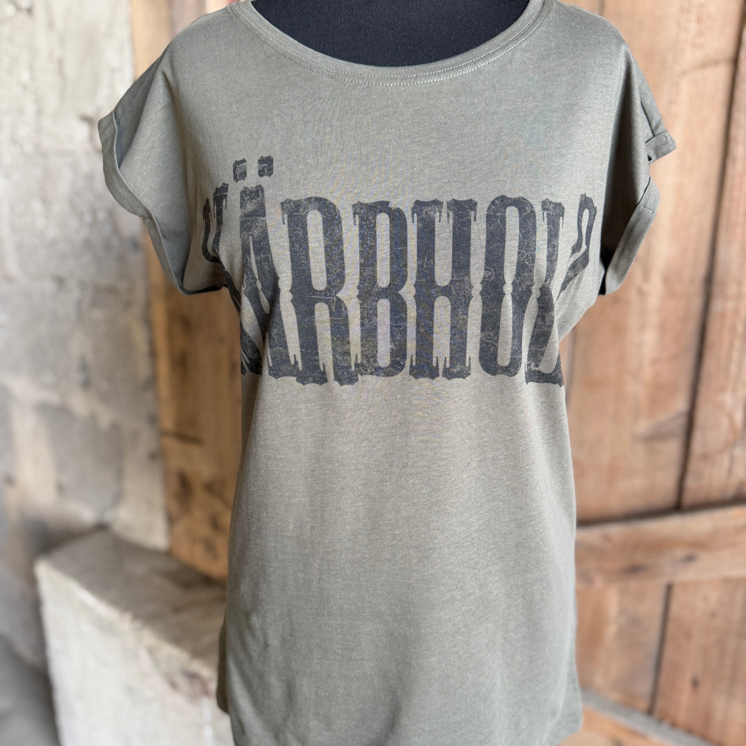 GirlyShirt "Vollgas (olive)
