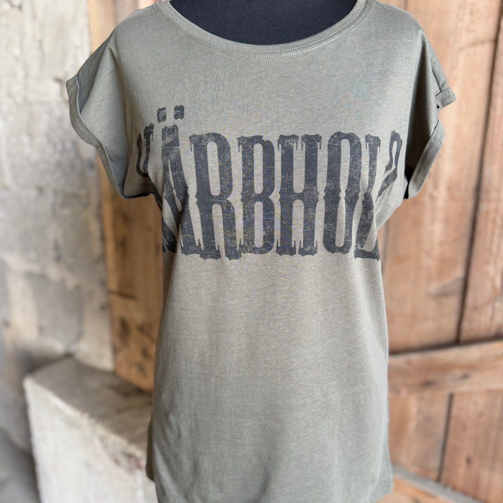 GirlyShirt "Vollgas (olive)